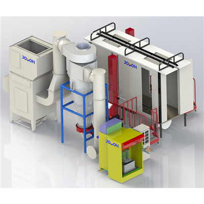 PVC Electrostatic Powder Kouch Flite Booth Ekipman